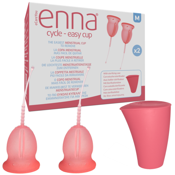 enna cycle easy cup - sem aplicador