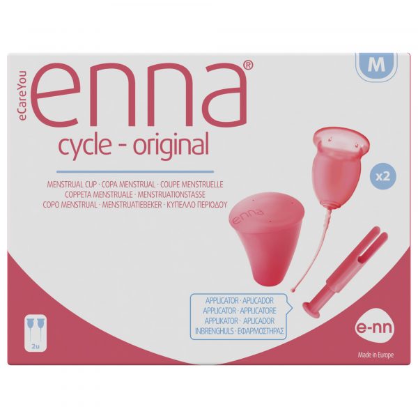 enna cycle original copa menstrual talla M con aplicador